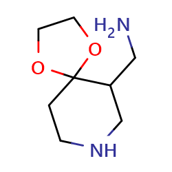 1,4-dioxa-8-azaspiro[4,5]decan-6-ylmethanamineͼƬ