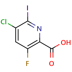 5-chloro-3-fluoro-6-iodopyridine-2-carboxylicacidͼƬ