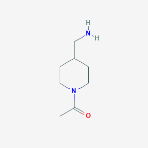 1-[4-(aminomethyl)piperidin-1-yl]ethan-1-oneͼƬ