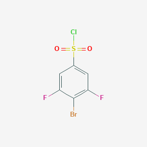 4-bromo-3,5-difluorobenzene-1-sulfonylchlorideͼƬ