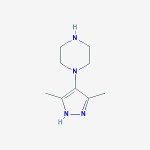 1-(3,5-dimethyl-1H-pyrazol-4-yl)piperazineͼƬ