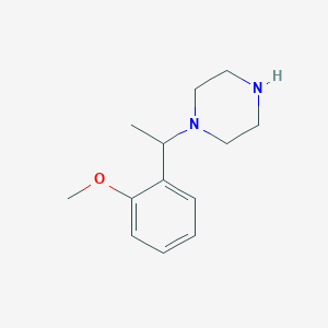 1-[1-(2-methoxyphenyl)ethyl]piperazineͼƬ