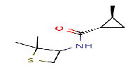 (1S,2S)-N-(2,2-dimethylthietan-3-yl)-2-methylcyclopropane-1-carboxamideͼƬ