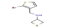 N-[(2-bromothiophen-3-yl)methyl]thietan-3-amineͼƬ