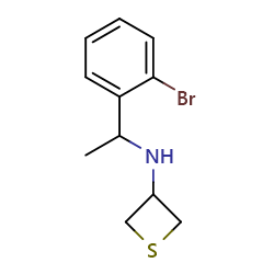 N-[1-(2-bromophenyl)ethyl]thietan-3-amineͼƬ