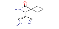 3-(1-methyl-1H-pyrazol-4-yl)-2-azaspiro[3,3]heptan-1-oneͼƬ