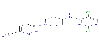 6-{4-[(2,5-dichloropyrimidin-4-yl)amino]piperidin-1-yl}pyridazine-3-carbonitrileͼƬ