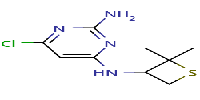 6-chloro-N4-(2,2-dimethylthietan-3-yl)pyrimidine-2,4-diamineͼƬ