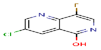 3-chloro-8-fluoro-1,6-naphthyridin-5-olͼƬ