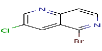 5-bromo-3-chloro-1,6-naphthyridineͼƬ