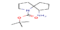 tert-butyl6-amino-1-azaspiro[4,4]nonane-1-carboxylateͼƬ