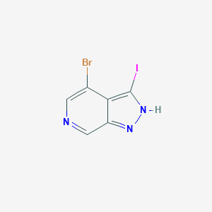 4-Bromo-3-iodo-1H-pyrazolo[3,4-c]pyridineͼƬ