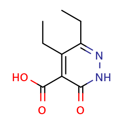 5,6-diethyl-3-oxo-2,3-dihydropyridazine-4-carboxylicacidͼƬ