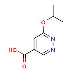 6-(propan-2-yloxy)pyridazine-4-carboxylicacidͼƬ