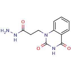 3-(2,4-dioxo-1,2,3,4-tetrahydroquinazolin-1-yl)propanehydrazideͼƬ