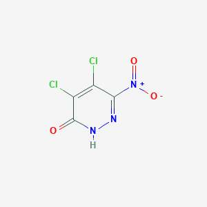 4,5-dichloro-6-nitro-2,3-dihydropyridazin-3-oneͼƬ