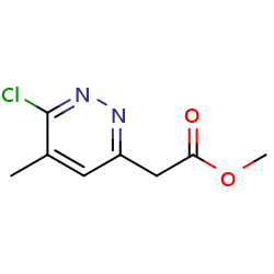 methyl2-(6-chloro-5-methylpyridazin-3-yl)acetateͼƬ