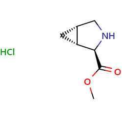 methyl(1R,2R,5S)-rel-3-azabicyclo[3,1,0]hexane-2-carboxylatehydrochlorideͼƬ