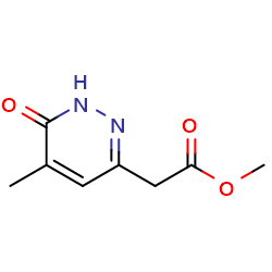 methyl2-(5-methyl-6-oxo-1,6-dihydropyridazin-3-yl)acetateͼƬ