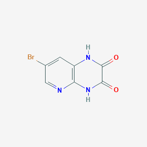 7-Bromopyrido[2,3-b]pyrazine-2,3(1h,4h)-dioneͼƬ