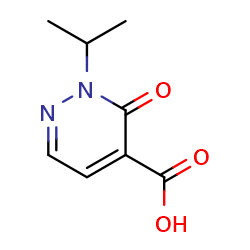 3-oxo-2-(propan-2-yl)-2,3-dihydropyridazine-4-carboxylicacidͼƬ