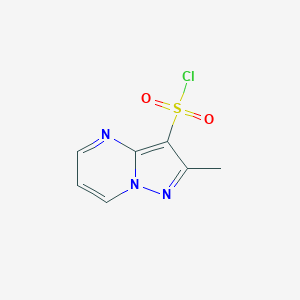 2-methylpyrazolo[1,5-a]pyrimidine-3-sulfonylchlorideͼƬ