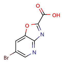 6-bromo-[1,3]oxazolo[4,5-b]pyridine-2-carboxylicacidͼƬ