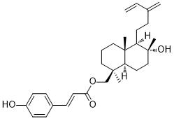 8-Hydroxylabda-13(16),14-dien-19-yl p-hydroxycinnamateͼƬ