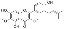 5,7,4'-Trihydroxy-3,6-dimethoxy-3'-prenylflavoneͼƬ