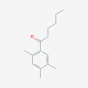 1-(2,4,5-Trimethylphenyl)hexan-1-oneͼƬ