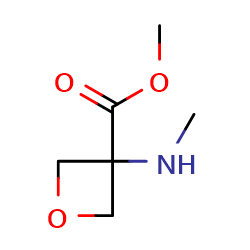 methyl3-(methylamino)oxetane-3-carboxylateͼƬ