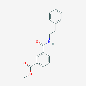 methyl 3-[(2-phenylethyl)carbamoyl]benzoateͼƬ