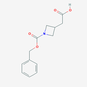 2-(1-((Benzyloxy)carbonyl)azetidin-3-yl)aceticacidͼƬ