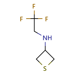 N-(2,2,2-trifluoroethyl)thietan-3-amineͼƬ