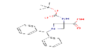 3-{[(Tert-butoxy)carbonyl]amino}-1-(diphenylmethyl)azetidine-3-carboxylicacidͼƬ