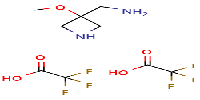 (3-Methoxyazetidin-3-yl)methanamine2,2,2-trifluoroaceticacidͼƬ