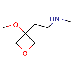 2-(3-methoxyoxetan-3-yl)-N-methyl-ethanamineͼƬ