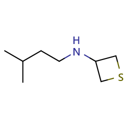 N-(3-methylbutyl)thietan-3-amineͼƬ