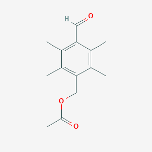 4-formyl-2,3,5,6-tetramethylbenzyl acetateͼƬ