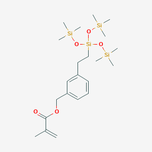 Methacryloxymethylphenethyltris(trimethylsiloxy)silaneͼƬ