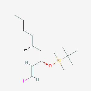 (1,1-Dimethylethyl)[[(1S,3R)-1-[(1E)-2-iodoethenyl]-3-methylheptyl]oxy]dimethyl-silaneͼƬ