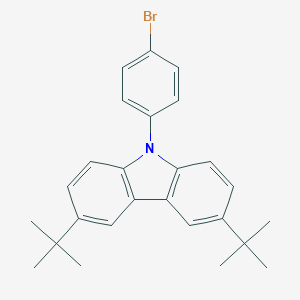 9-(4-bromophenyl)-3,6-di-tert-butyl-9H-carbazoleͼƬ