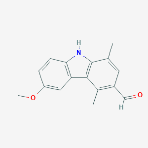 6-Methoxy-1,4-dimethyl-9h-carbazole-3-carbaldehydeͼƬ