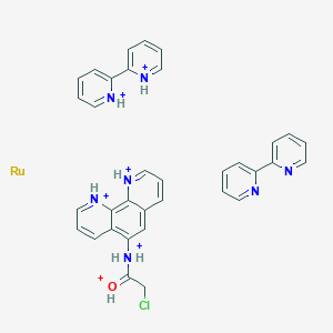 [Ru(bpy)2(5-chloroacetamido-1,10-phenanthroline)](PF6)2ͼƬ