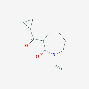 3-(Cyclopropylcarbonyl)-1-vinylazepan-2-oneͼƬ