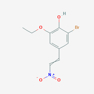 2-Bromo-6-Ethoxy-4-[(E)-2-Nitrovinyl]PhenolͼƬ