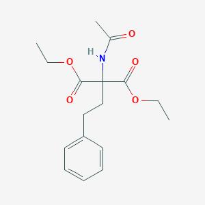 Diethyl 2-acetamido-2-phenethylmalonateͼƬ