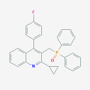 2-Cyclopropyl-3-[(diphenylphosphinyl)methyl]-4-(4-fluorophenyl)quinolineͼƬ