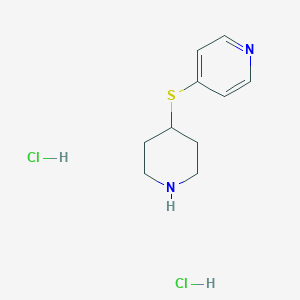 4-(PIPERIDIN-4-YLSULFANYL)PYRIDINE 2HCLͼƬ