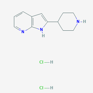 2-Piperidin-4-yl-1H-pyrrolo[2,3-b]pyridine DihydrochlorideͼƬ